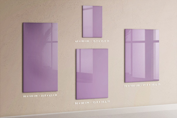 Notice board Color: powder pink