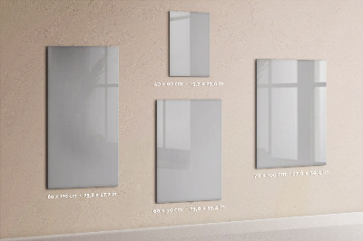 Memo board Light gray color