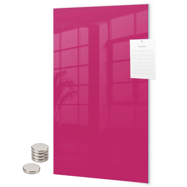 Notice board Dark pink color