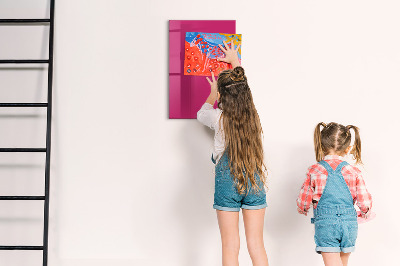 Notice board Dark pink color