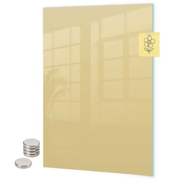 Memo board Beige color