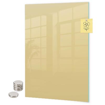 Memo board Beige color