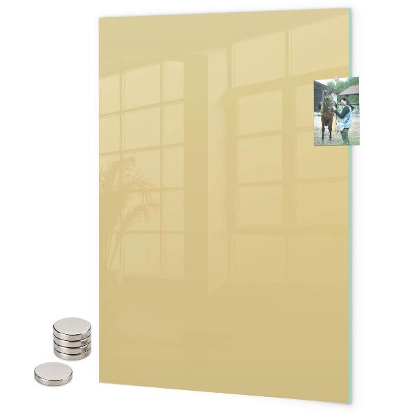 Memo board Beige color