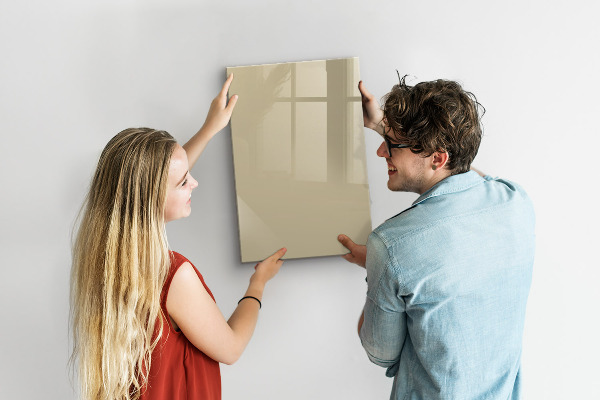 Memo board Beige color
