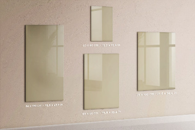 Memo board Beige color