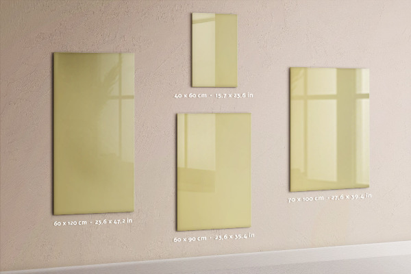 Notice board Cream color