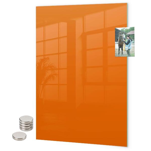 Notice board Orange color