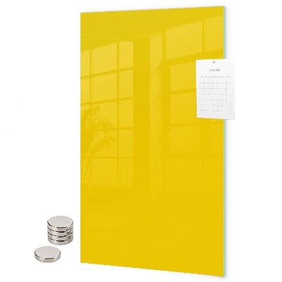 Notice board Light yellow color