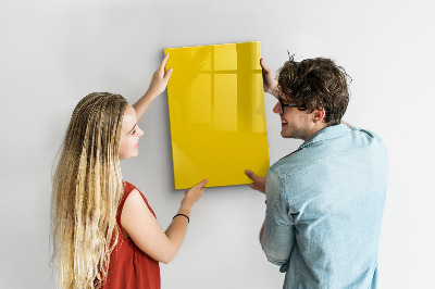 Notice board Light yellow color