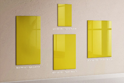 Notice board Light yellow color