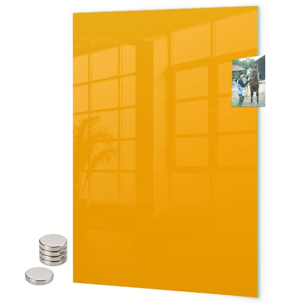 Memo board Golden color