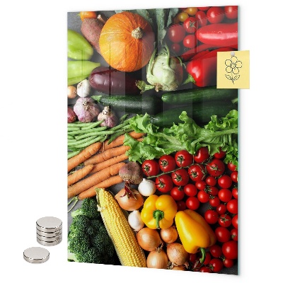Memo board Colorful vegetables