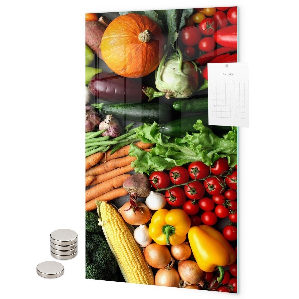 Memo board Colorful vegetables