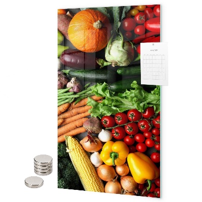 Memo board Colorful vegetables