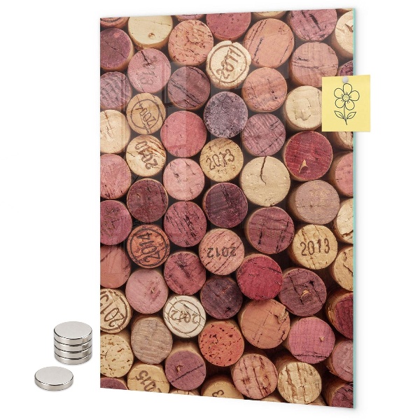 Memo board Wine corks