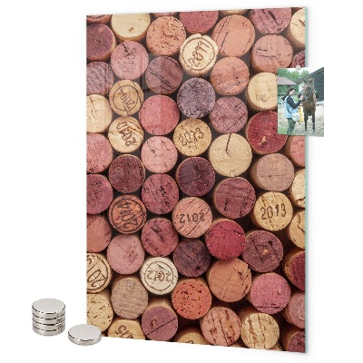 Memo board Wine corks