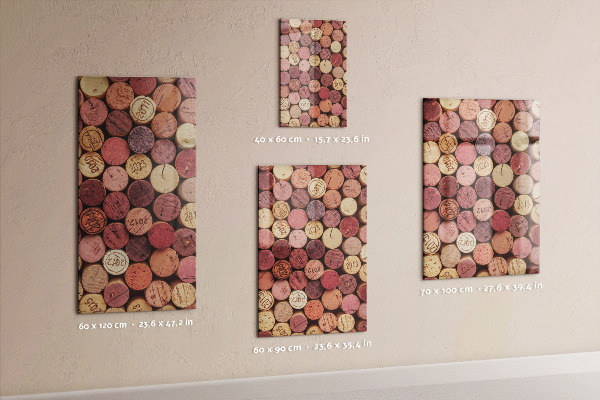 Memo board Wine corks