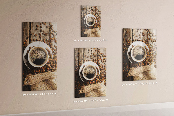 Notice board coffee beans