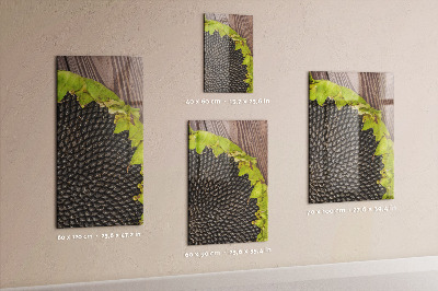 Memo board Sunflower seeds