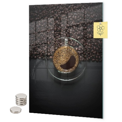 Notice board Coffee and seeds