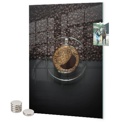 Notice board Coffee and seeds