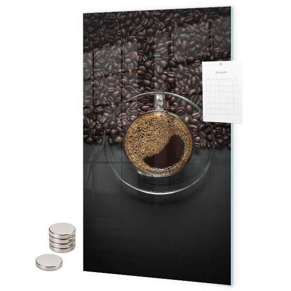 Notice board Coffee and seeds