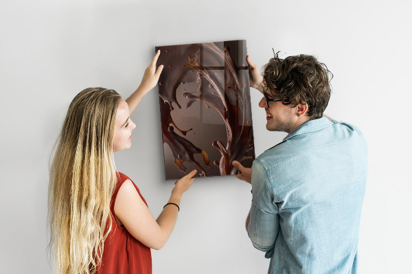 Notice board Spilled chocolate