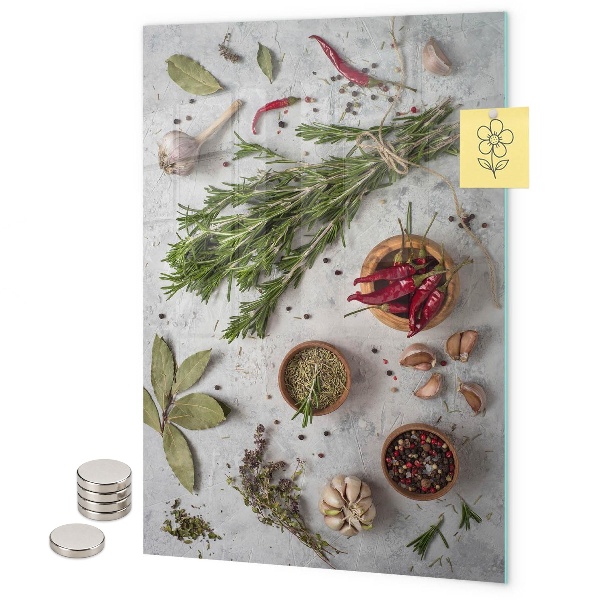 Memo board Aromatic herbs