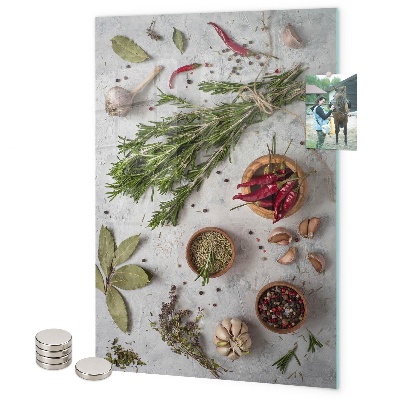 Memo board Aromatic herbs