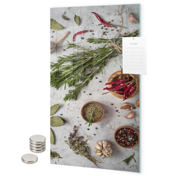 Memo board Aromatic herbs
