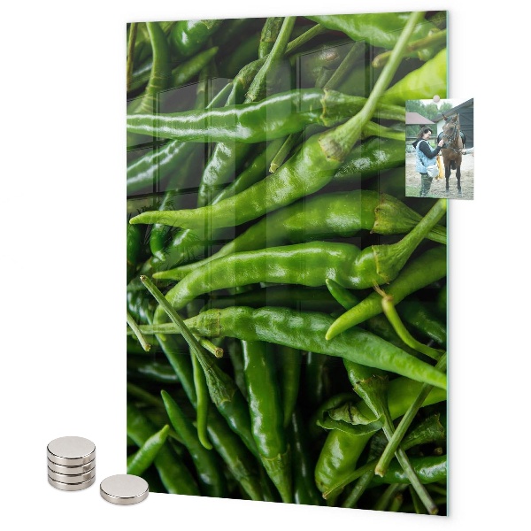 Notice board Green pepper