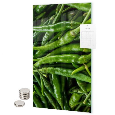 Notice board Green pepper