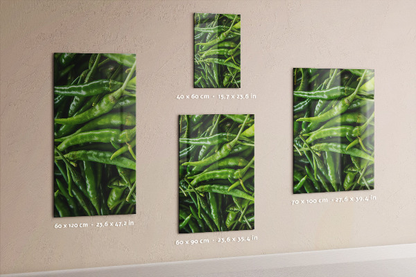 Notice board Green pepper