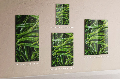 Notice board Green pepper