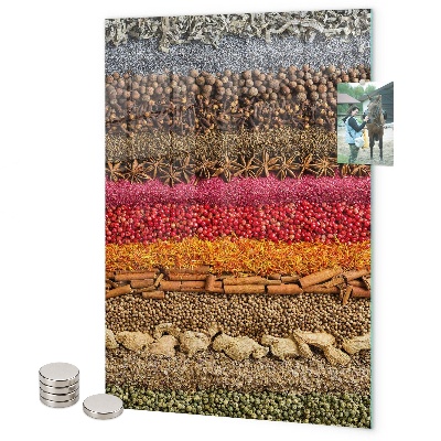 Notice board Aromatic spices