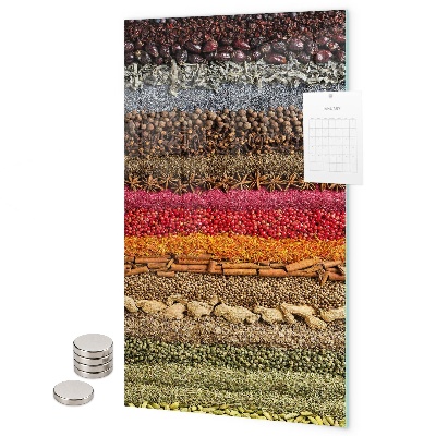 Notice board Aromatic spices