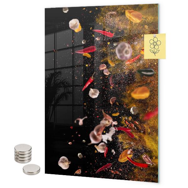 Memo board An explosion of flavors