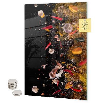 Memo board An explosion of flavors