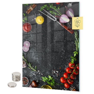 Notice board Flavor table