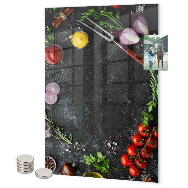 Notice board Flavor table