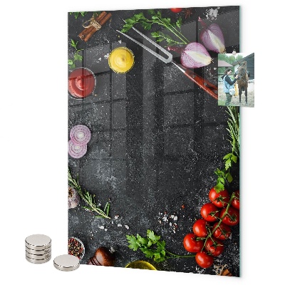 Notice board Flavor table