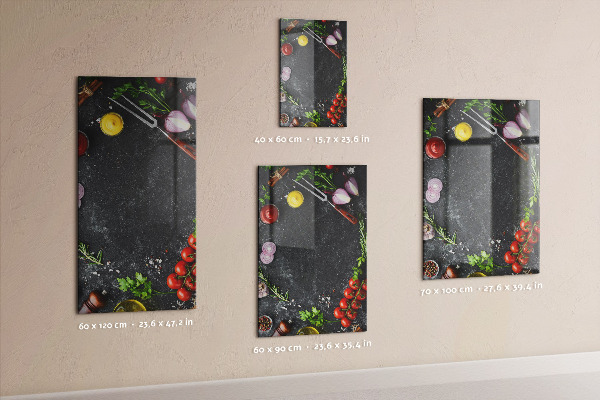 Notice board Flavor table