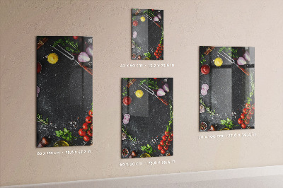 Notice board Flavor table