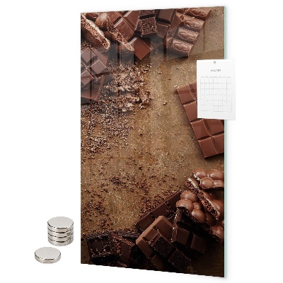 Notice board Chocolate cubes