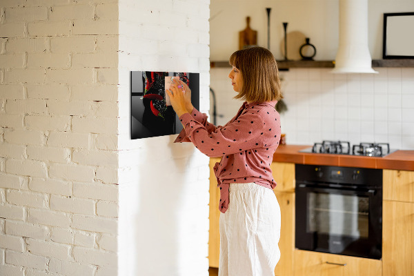 Magnetic board for wall peppers in water design