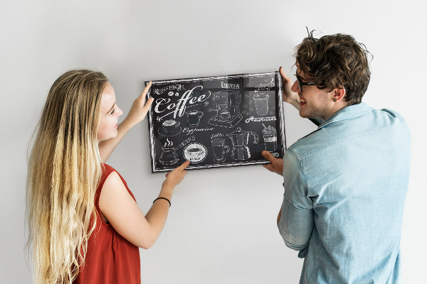 Magnetic board coffee machines
