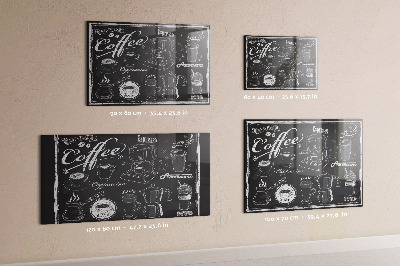 Magnetic board coffee machines