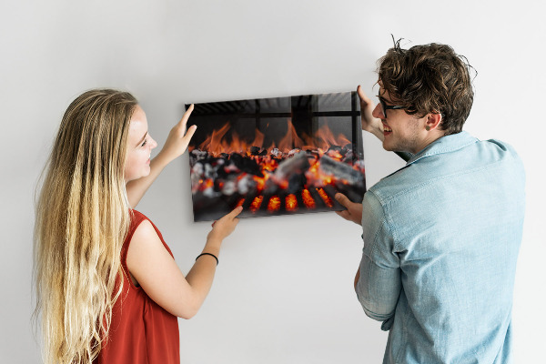 Magnetic board grate