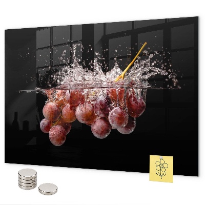 Magnetic board grapes design