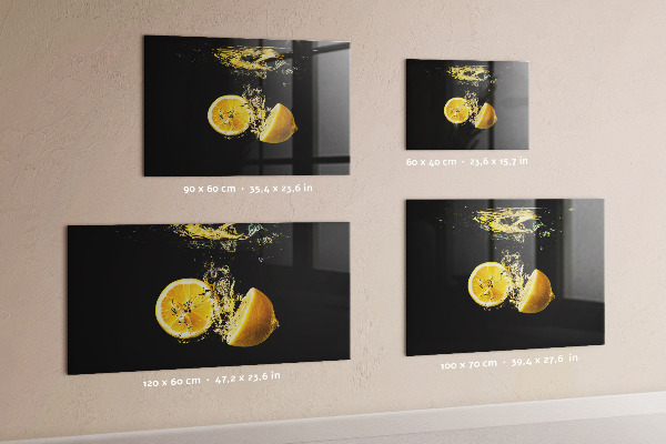 Magnetic wall board lemons design